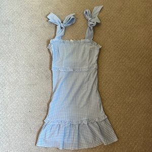 Blue and white stripe Dress